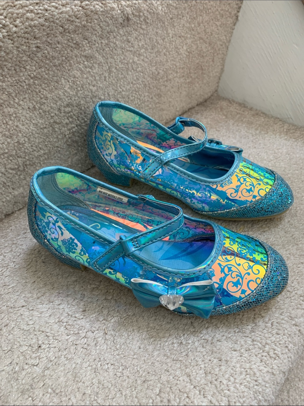 Little Girls Cinderella Shoes